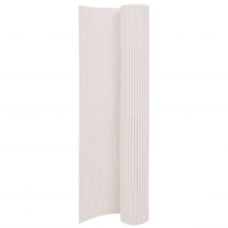 Ogrodzenie vidaxl 110 x 500 cm 317161 biały 1 szt
