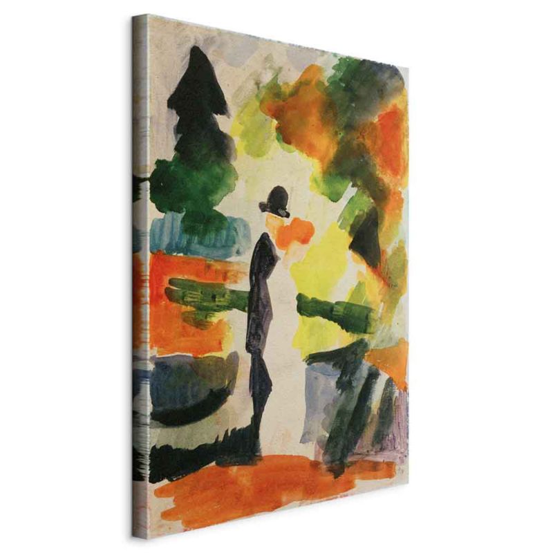 Obraz Artgeist Paar im Park 20 x 30 cm płótno włoskie 1 szt