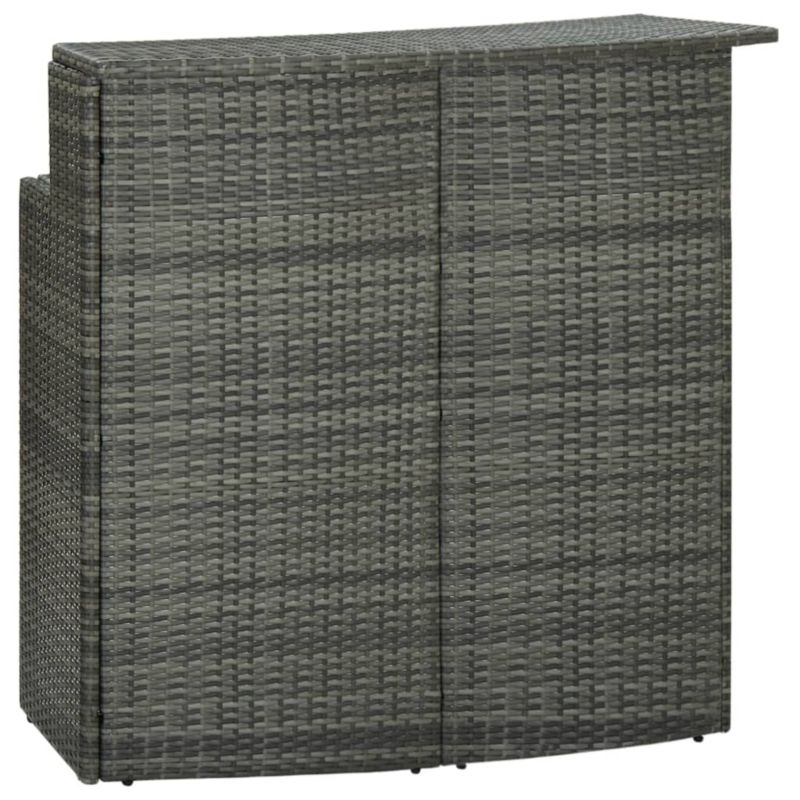Stolik barowy vidaxl 313469 szary 1 szt