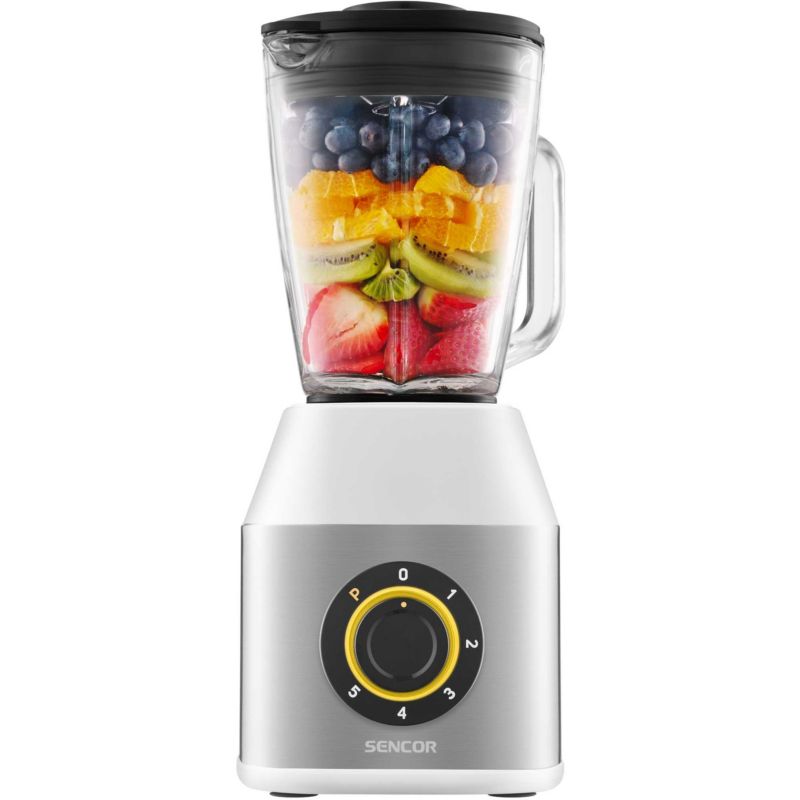 Blender Kielichowy Sencor SBL 4871WH 6 Noży Stal Nierdzewna 1.5L 24000 Obr 1250W 1szt