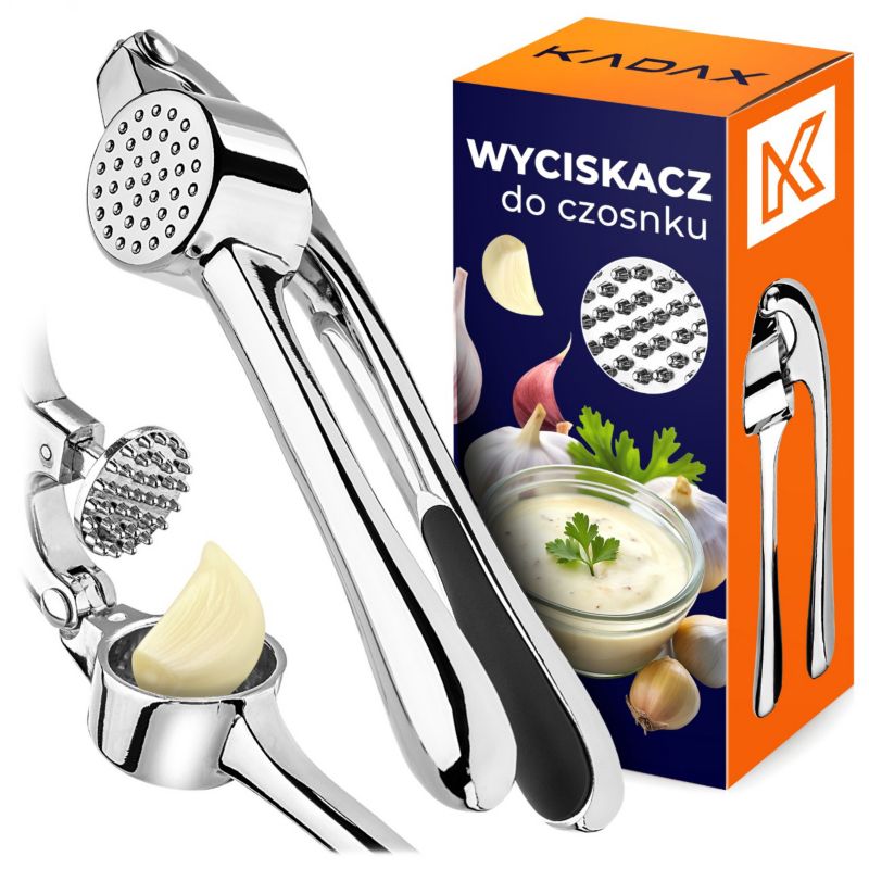 Wyciskarka KADAX do Czosnku Praska, Wyciskacz, Stalowa, Nierdzewna 1 szt.