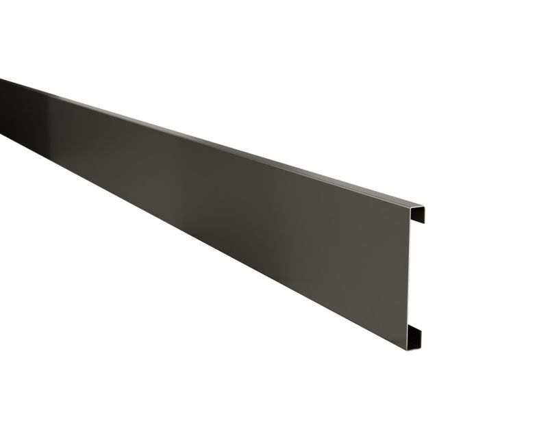 Listwa przypodłogowa FC Lambro czarny mat RAL 9005 8 x 270cm 1 szt.