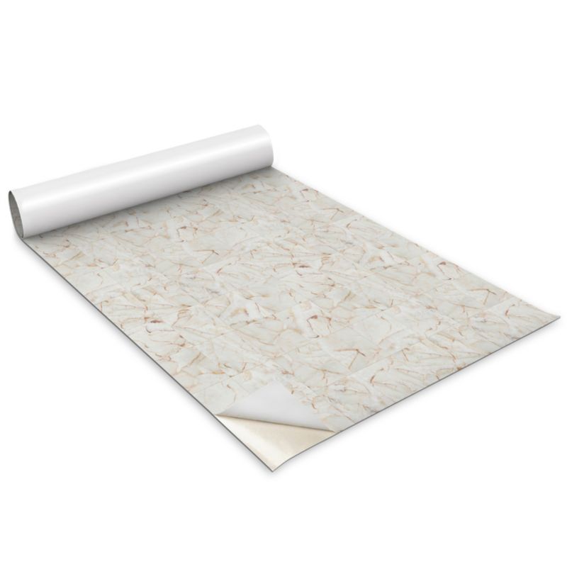Folia Dekoracyjna Na Meble Wallfluent 100x50 cm Marmurowe płytki Odporna Folia Samoprzylepna Mat 1 rol.