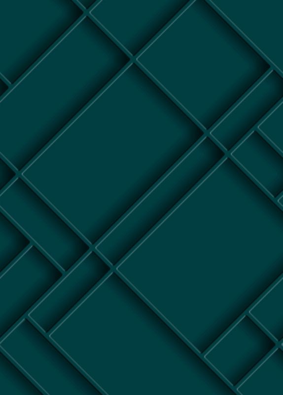 fototapeta Origin Wallcoverings panele ścienne po przekątnej petrol blue 200 x 279 cm - 1 rol.
