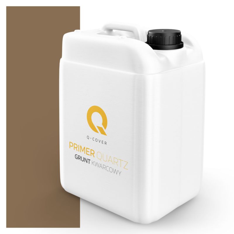 Grunt Kwarcowy pod Tynk Silikonowy Q-Cover Kakaowy F545 7.5KG