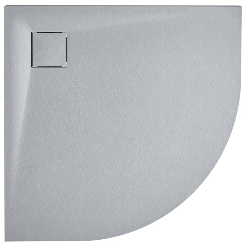 Brodzik prysznicowy Paron 80 x 80 x 3 cm Szary 1 szt.