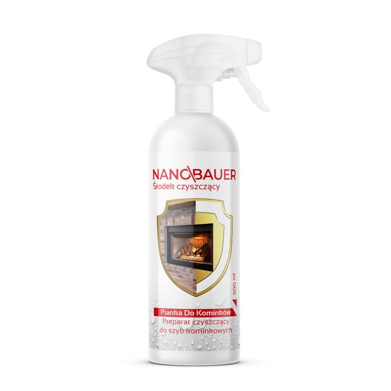 Płyn do kominków mycia szyb kominkowych NANOBAUER 500ml 1 szt