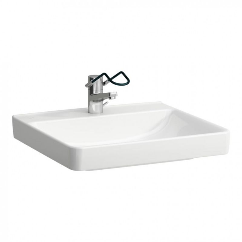 Umywalka Laufen Pro Liberty 60x55 cm prostokątna biały dla niepełnosprawnych 1 szt.