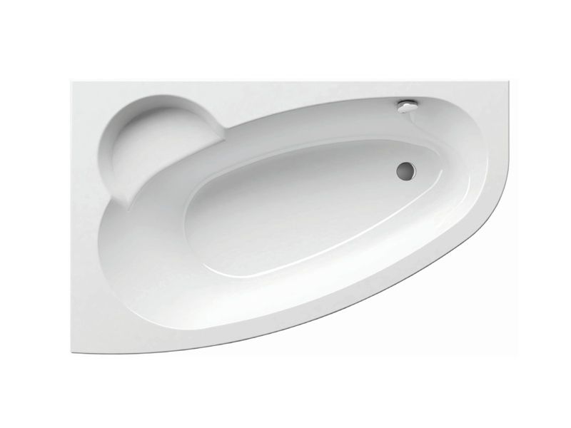 Akrylowa wanna asymetryczna Ravak Asymmetric 160x105 L biała 1 szt
