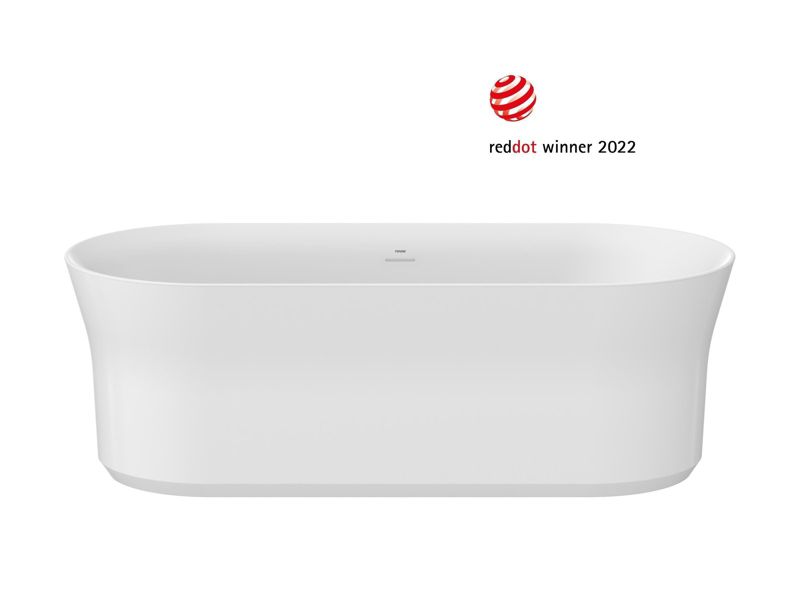 Akrylowa wanna owalna Ravak Ypsilon 180x80 wolnostojąca biała 1szt