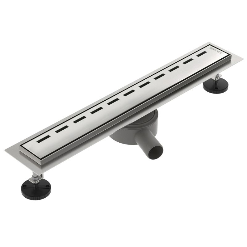 Odpływ liniowy obrotowy SEVANTE z maskownicą WK050 60 cm inox FLAT 1szt.