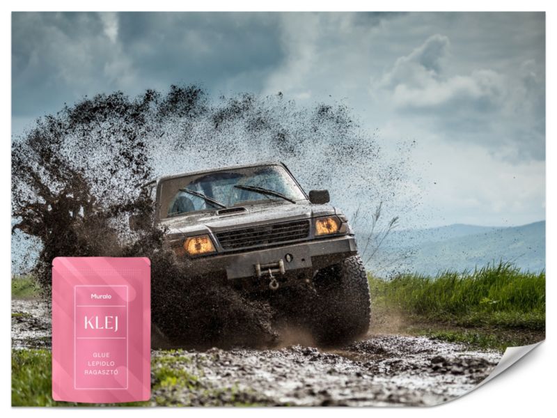 Fototapeta Muralo Jeep Auto Terenowe 400x280 cm 1szt.