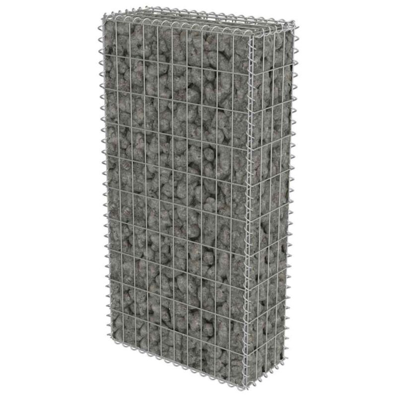 Ogrodzenie gabionowe vidaxl 50 x 20 x 100 cm 1 szt