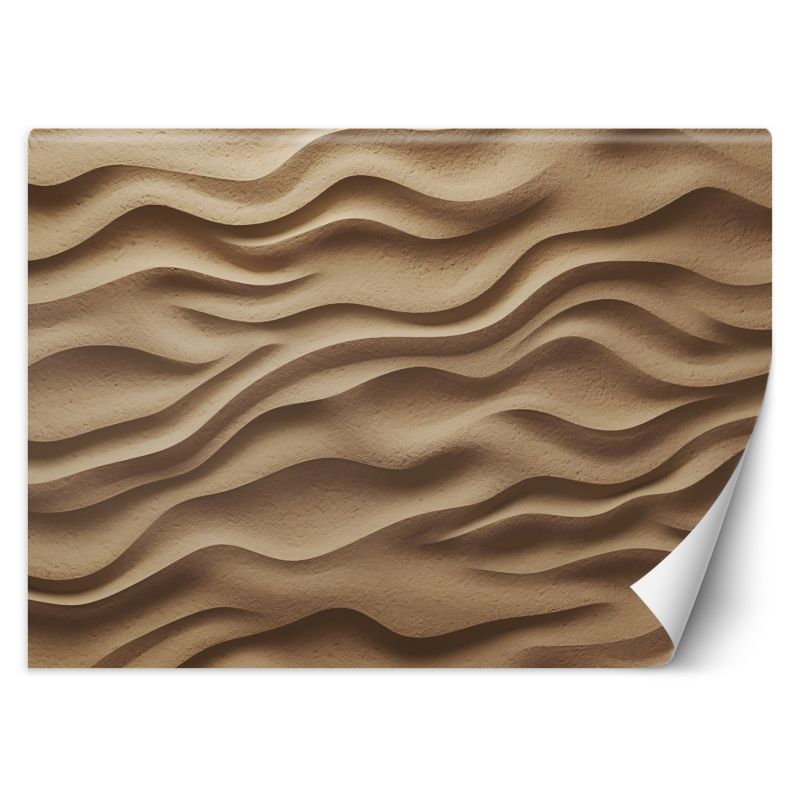Fototapeta Feeby Fale na piasku 3D 100x70 1 szt