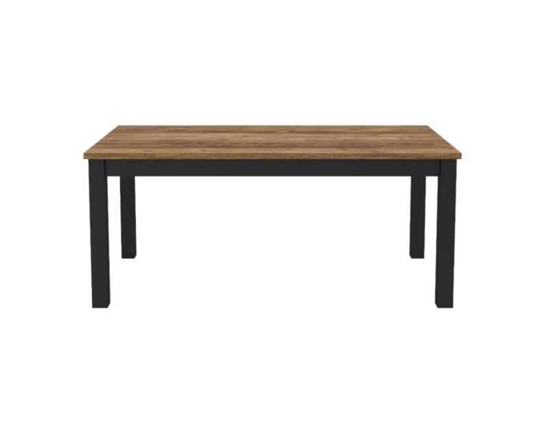 Stół Helvetia OLIN 180x95 appenzeller fichte/czarny 1 szt.