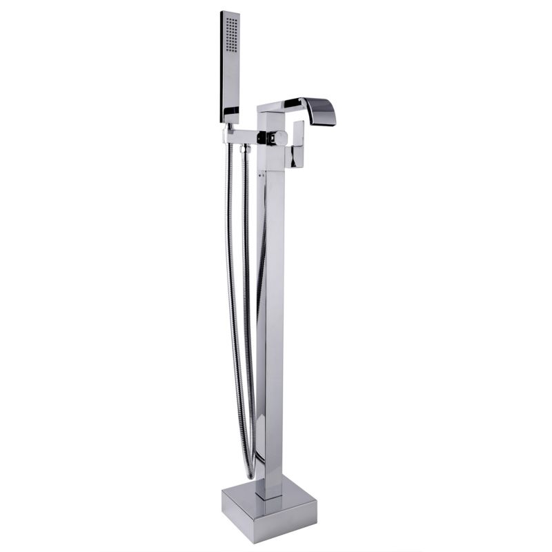 Bateria wolnostojąca LIVO - Yoka Home wannowa z prysznicem chrom - 1 szt.