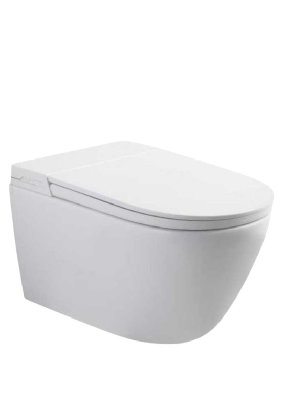Inteligentna miska WC Uptrend OAZA SMART HighTech, biały połysk, VORTEX 1 szt.
