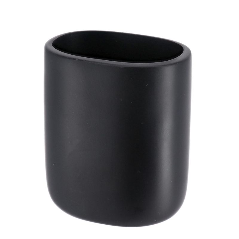 Kubek łazienkowy Sottani TENDANCE czarny matowy h10,5 cm 1 szt.