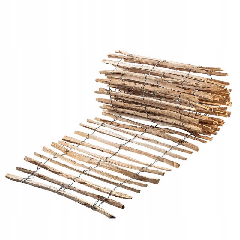 Płot Ogrodowy KADAX Leszczynowy Ogrodzenie 500x80 4-6cm 1szt.