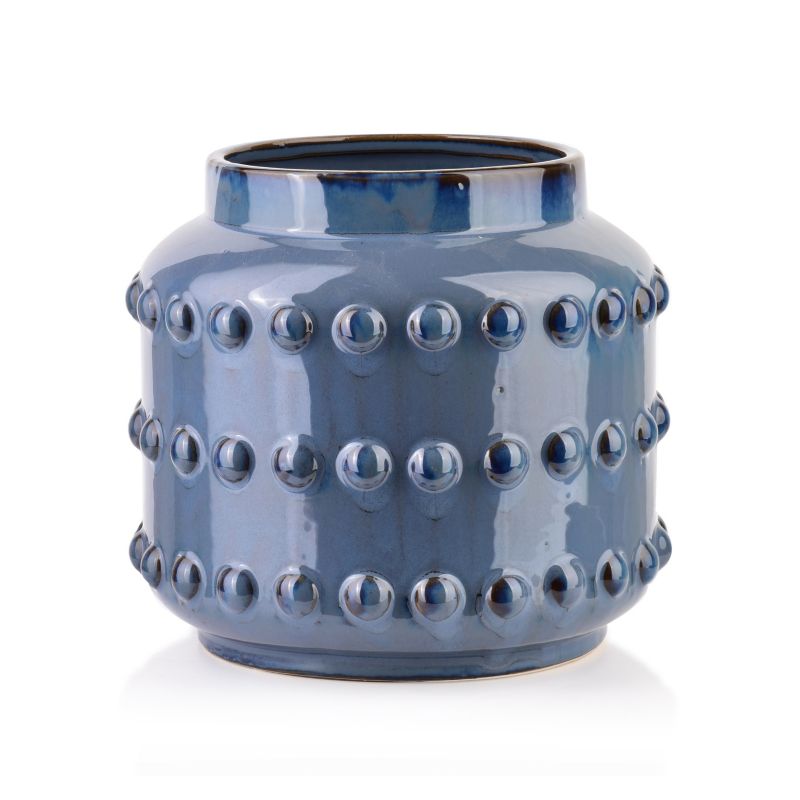 Wazon ceramiczny MIGLIORE MIGLIORE 21,5x21,5x19,5 niebieski 1 szt.