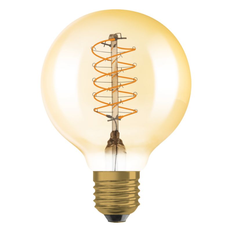 Żarówka LED Osram Dekoracyjna E27 Kula G80 4.8W 420lm 2200K 320st Filament Ściemnialna 2 szt.