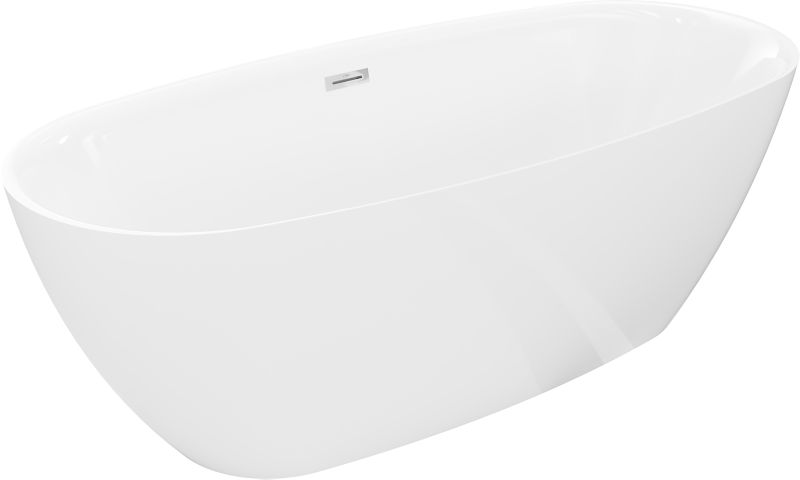 Wanna wolnostojąca Mexen Luvo Slim biały 170 x 75 cm 1 szt.