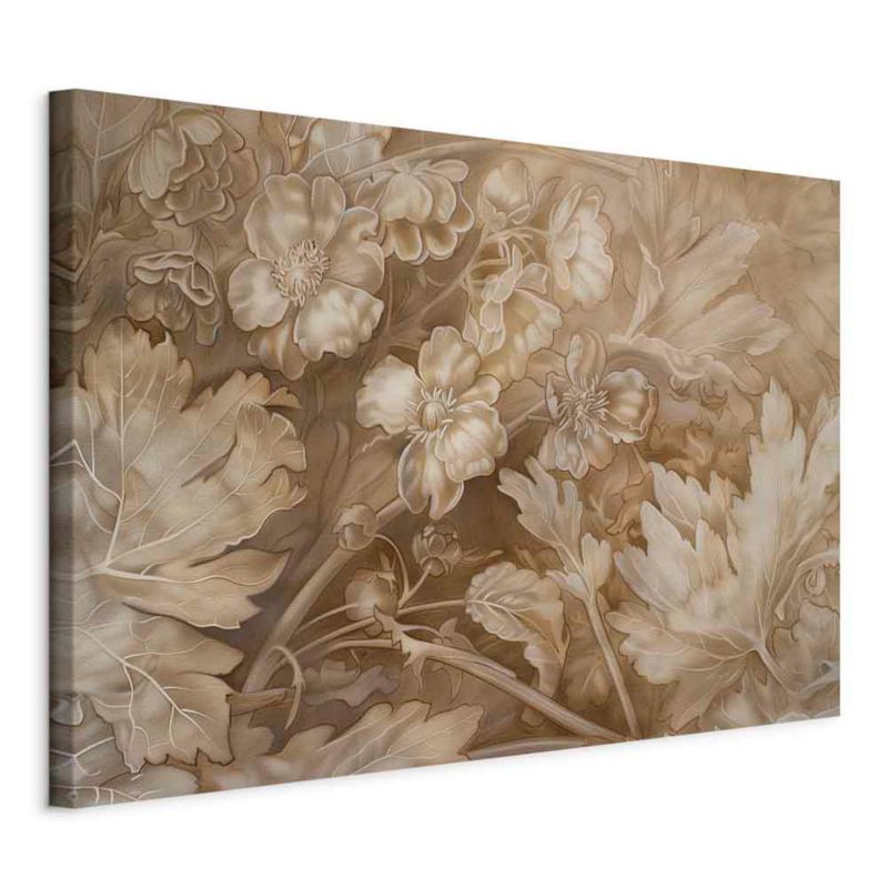 Obraz Artgeist Ornamenty kwiatowe 30 x 20 cm płótno włoskie 1 szt