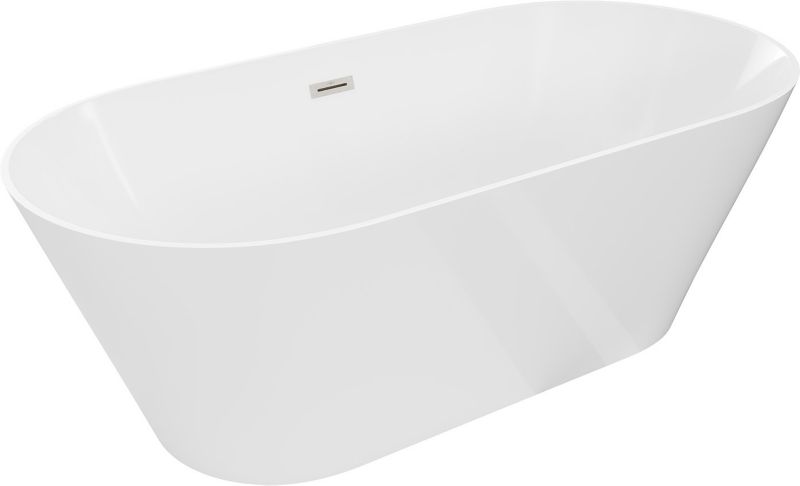 Wanna wolnostojąca Mexen Luna Slim biała 170x75 cm 52041707500-971 szt.