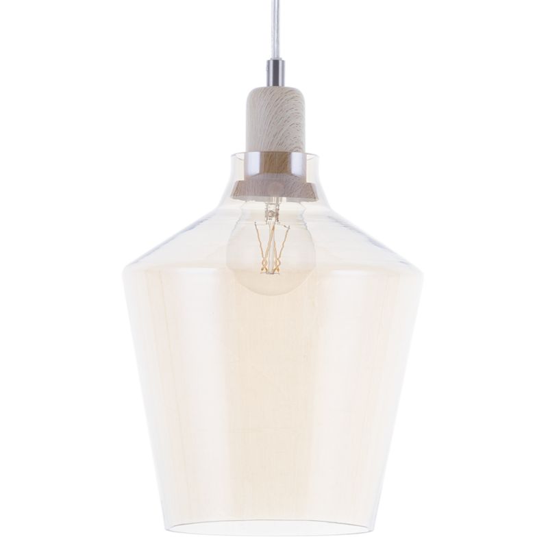 Lampa wisząca Santon Szkło Złoty 1 szt.