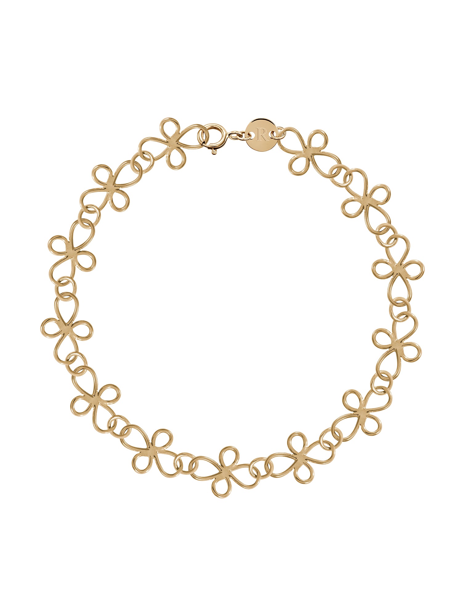 Quadrifoglio Bracelet - bransoletka z elementów w kształcie kwiatów