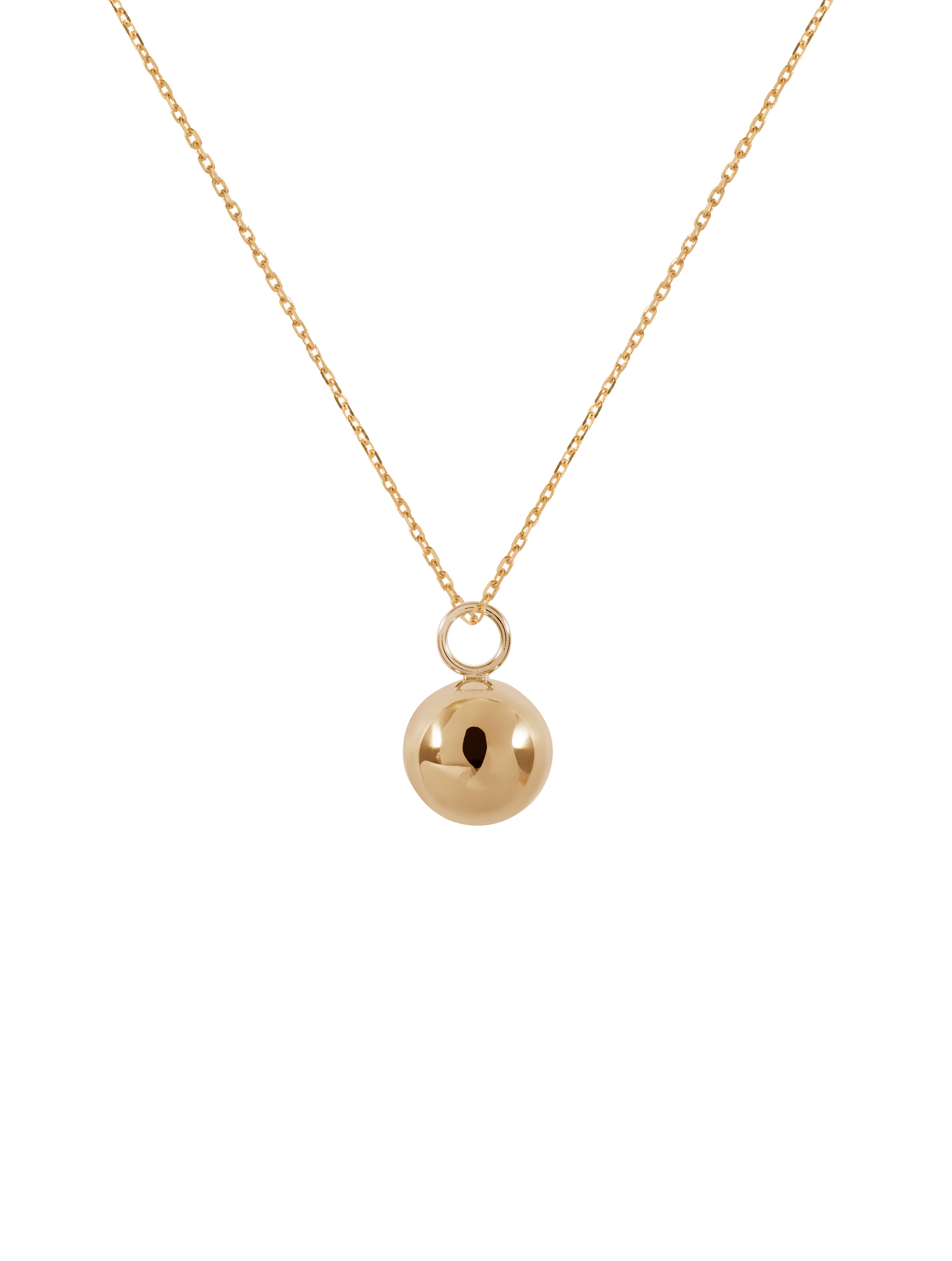 Karo Necklace - naszyjnik z zawieszką w kształcie kuli., 15 / 55