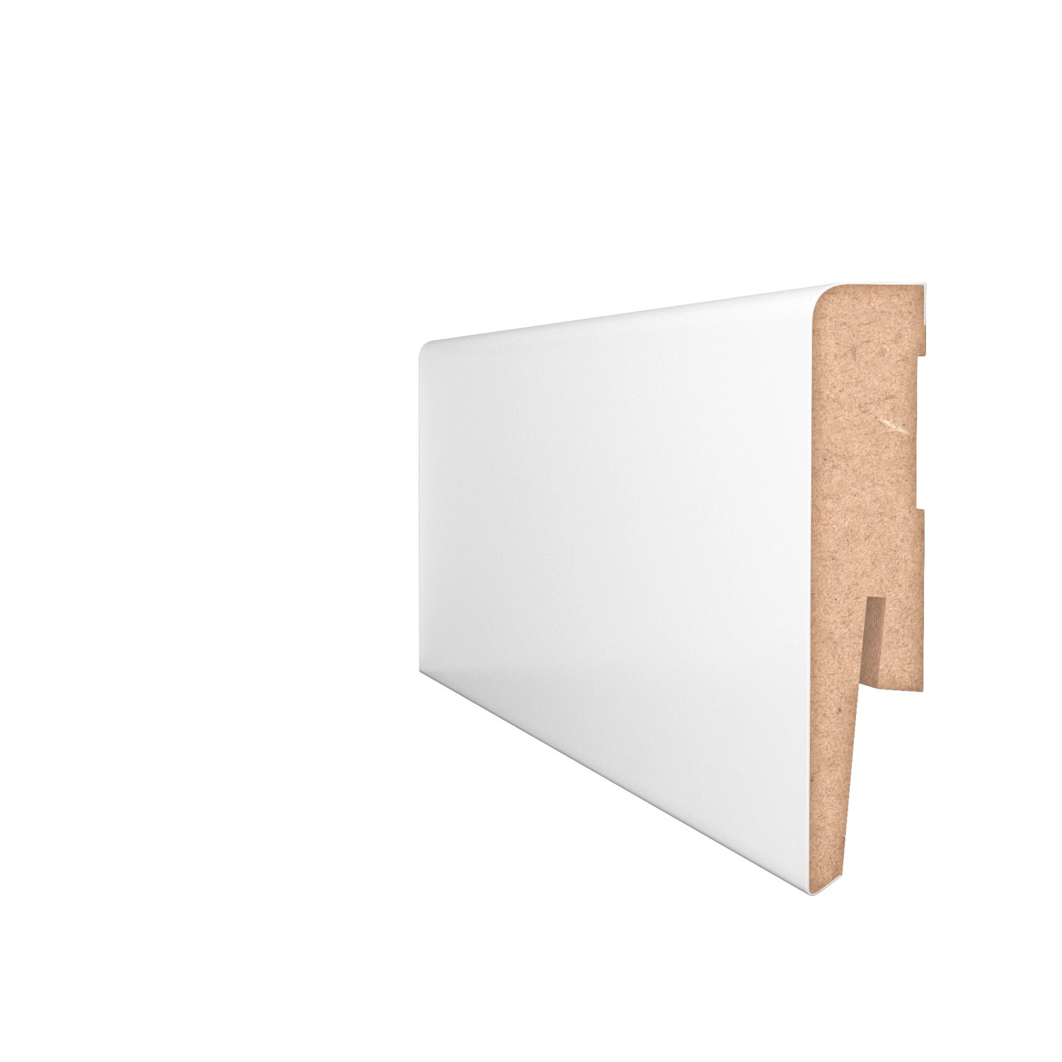 Foge Listwa przypodłogowa LO9 prosta biała 15 x 80 x 2400 mm