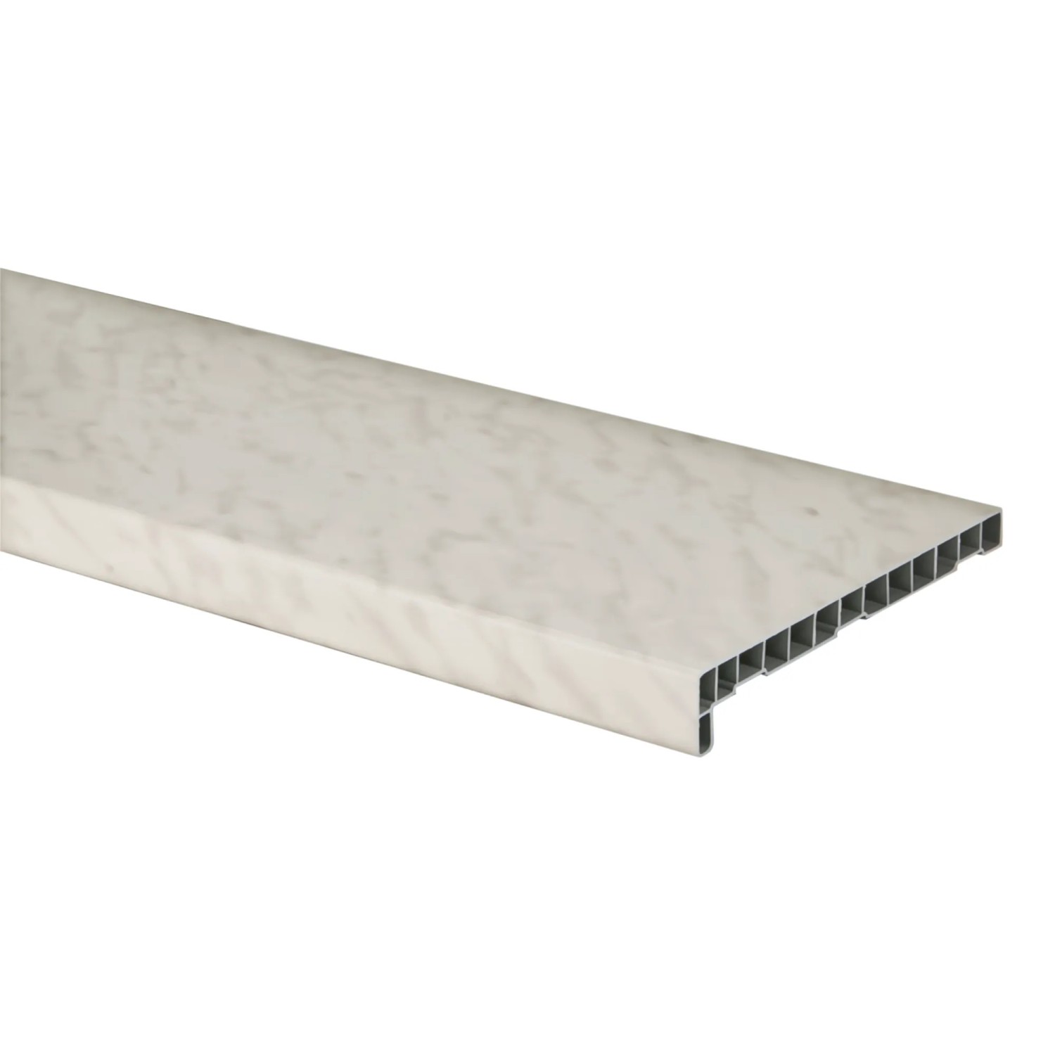 Parapet wewnętrzny PVC marmur, 186 cm x 30 cm x 4,2 cm