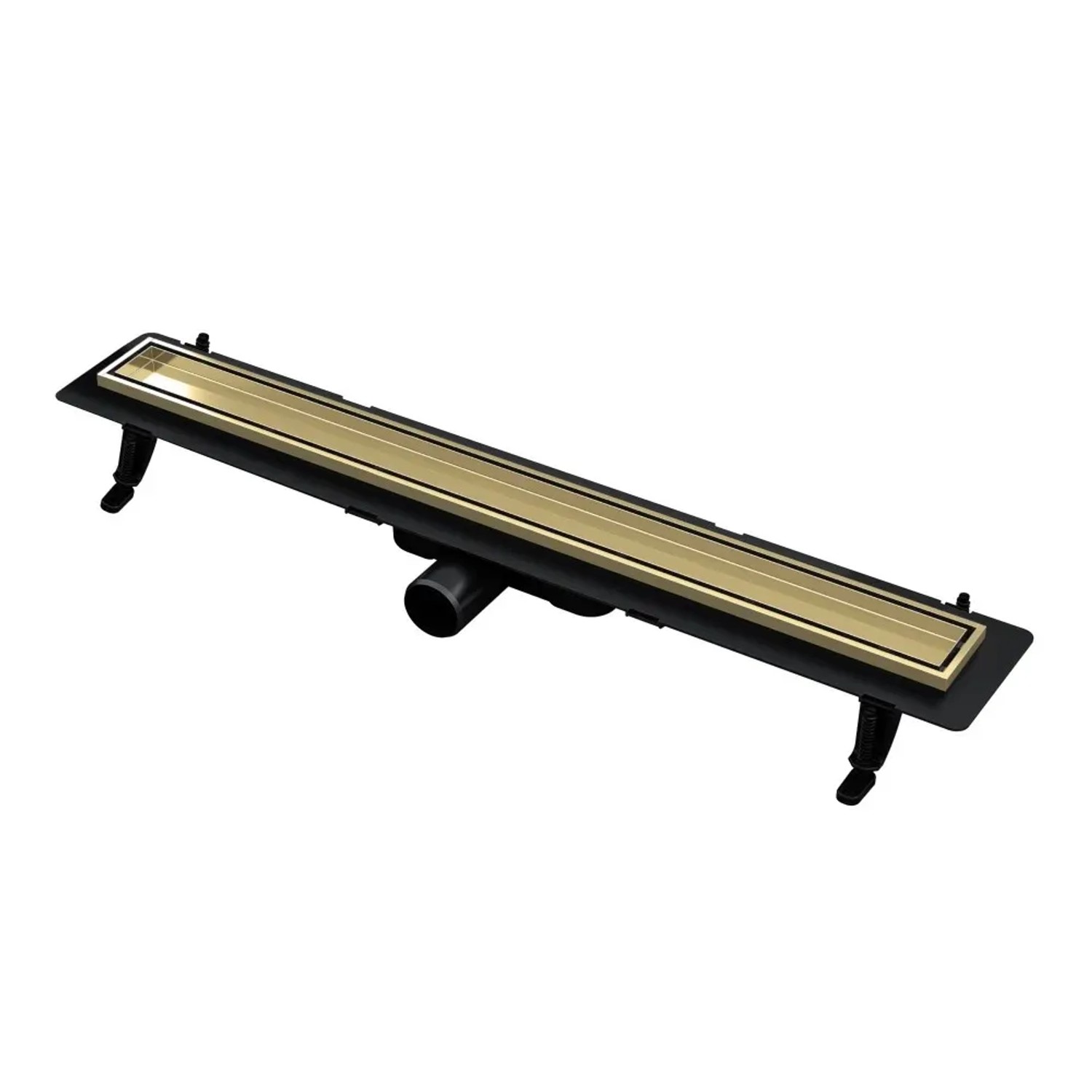 Vogi Odpływ liniowy z rusztem Duo gold 60 cm