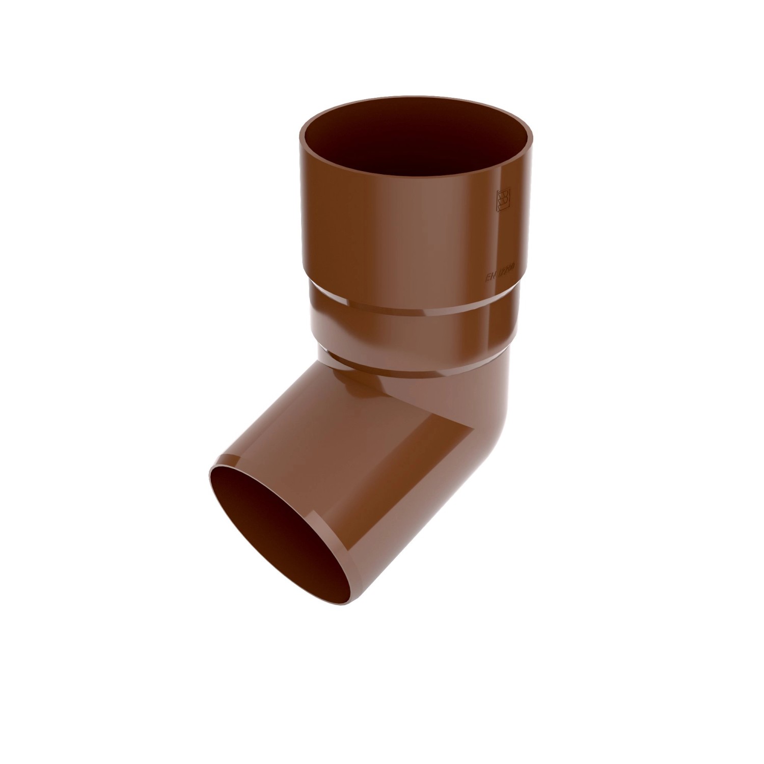 Bryza Kolano 63 mm PVC brąz