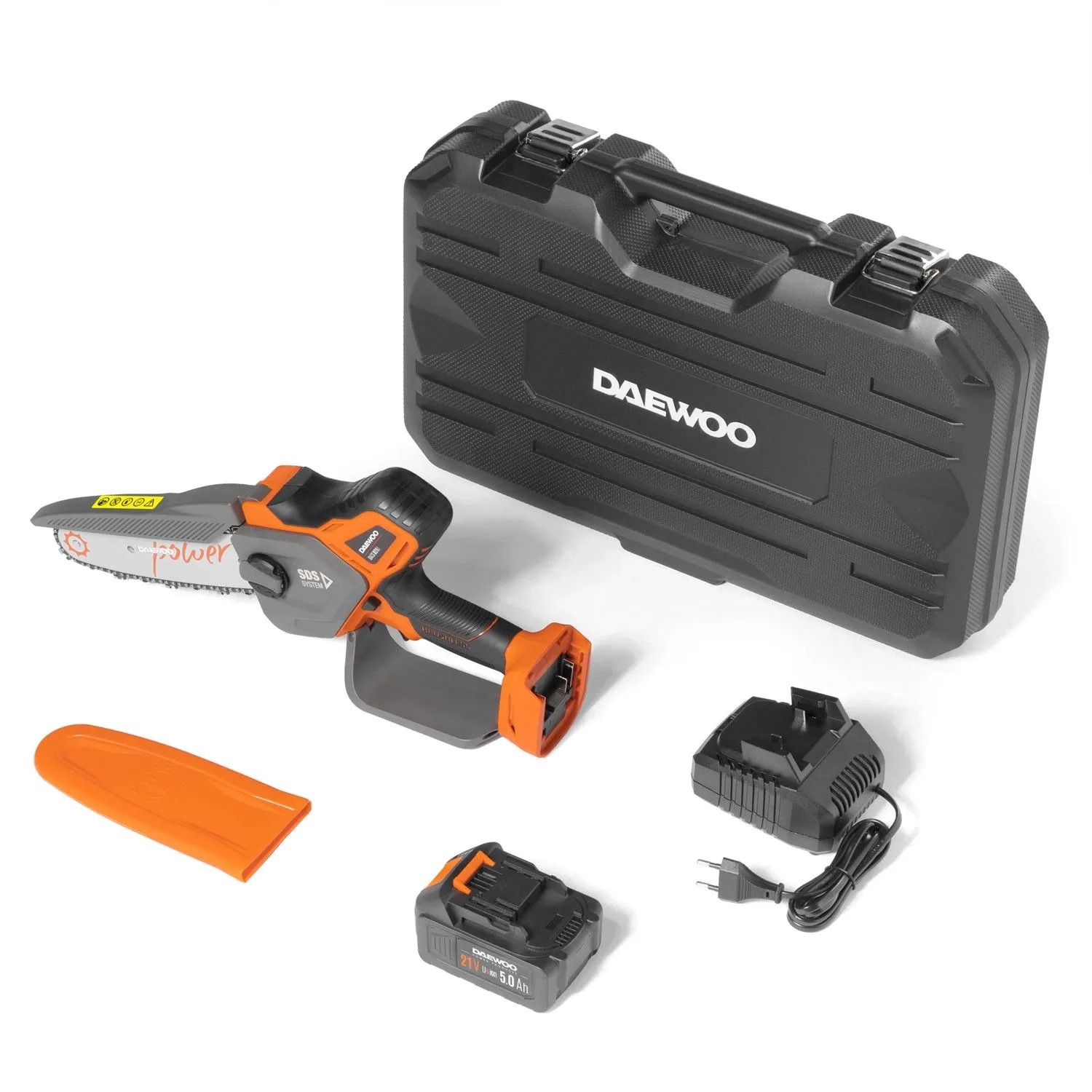 DAEWOO Pilarka akumulatorowa 21V DACS 821Li set