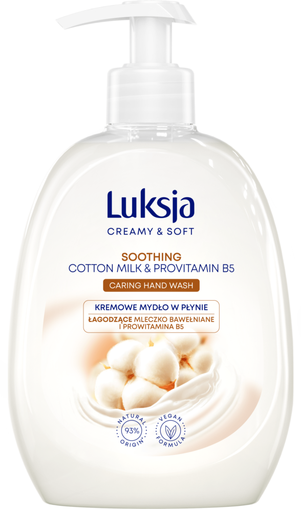 Mydło w płynie Luksja, kremowy, 500ml