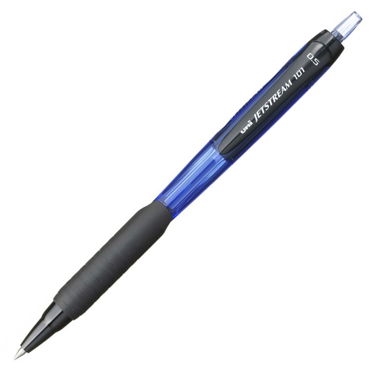 Długopis automatyczny Uni, SXN-101 Jetstream, 0.5mm, niebieski