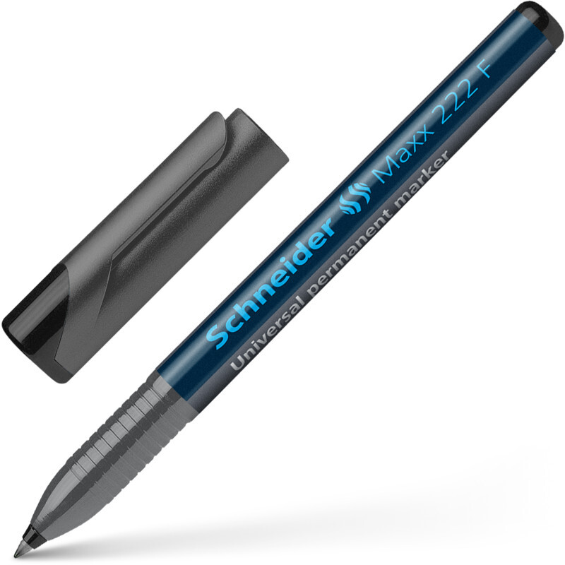 Foliopis permanentny Schneider Maxx 222, F, 0.7 mm, czarny