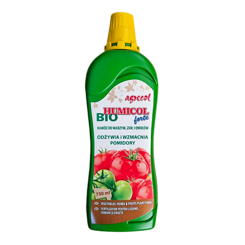 1 pac, Îngrășământ Bio Humikol pentru legume, plante aromatice și fructe - : Mod de ambalare: 750 ml