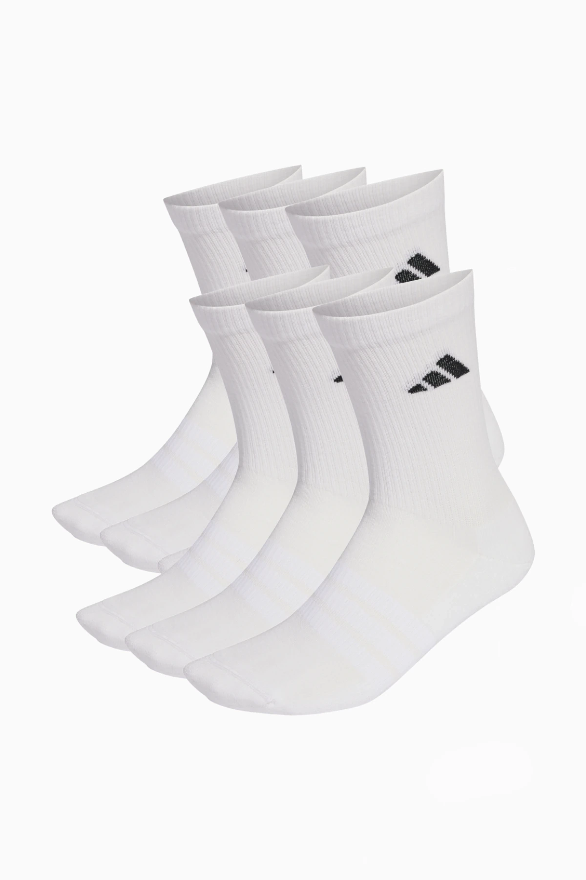 Skarpety adidas Cushioned Crew 6 Pairs - Biały