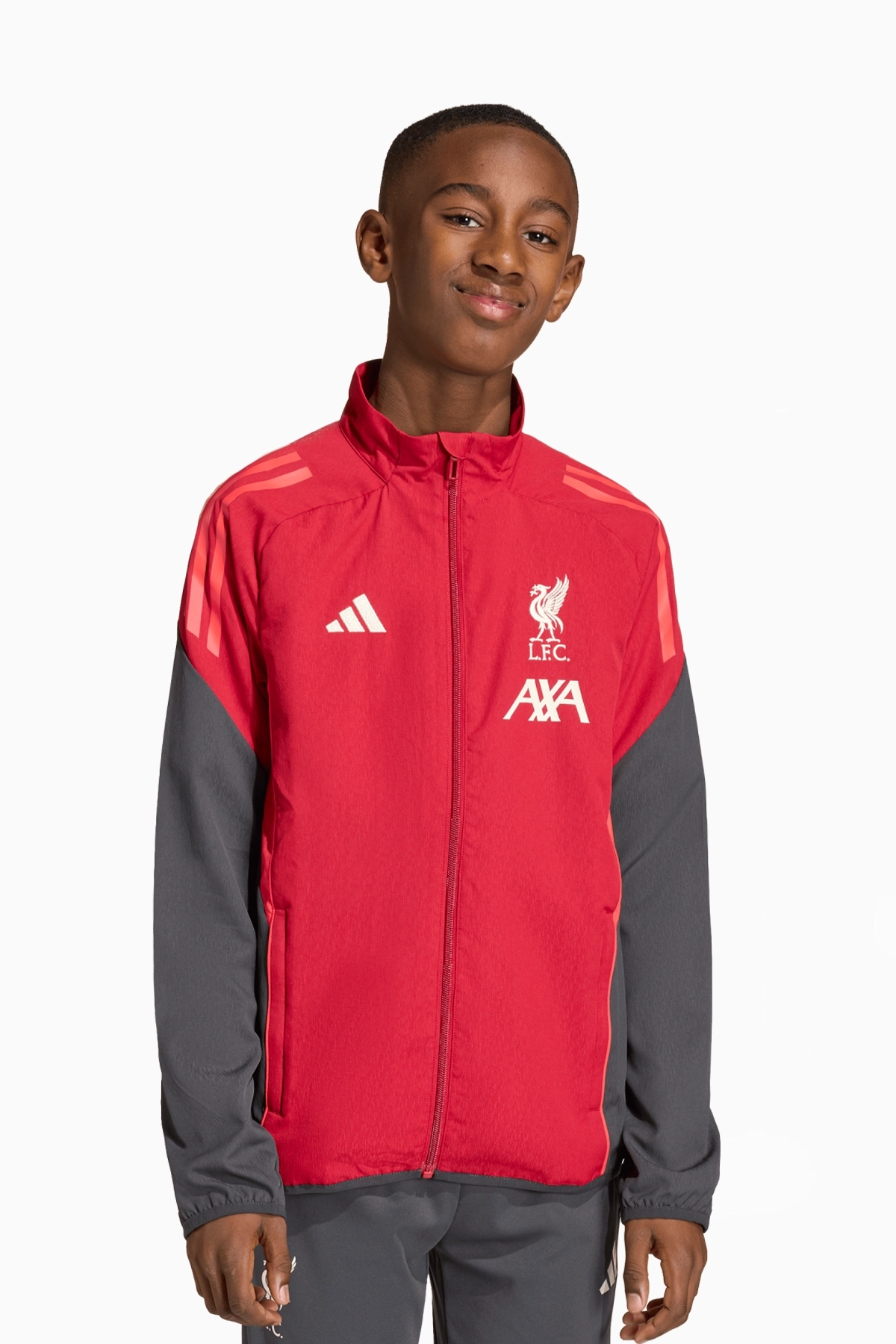 Kurtka adidas Liverpool FC 25/26 Competition Presentation Junior - Czerwony