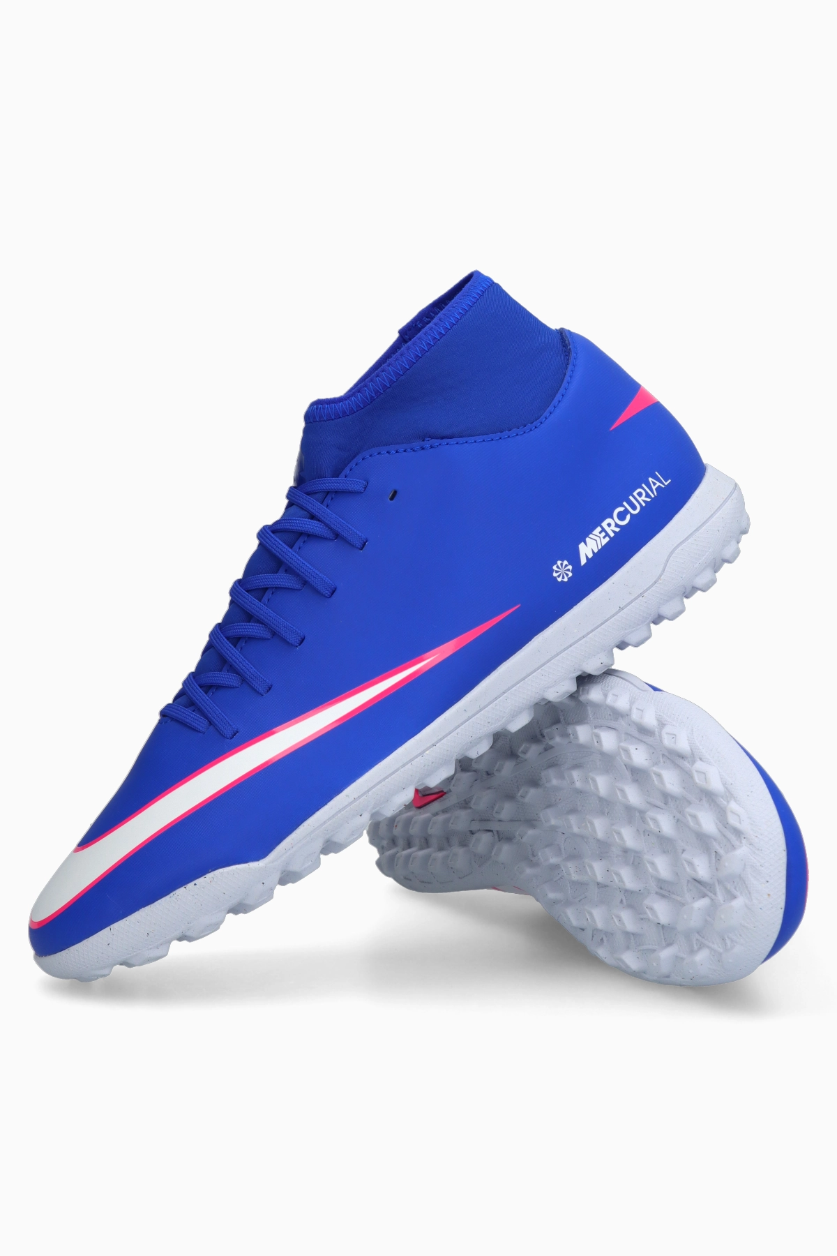 Turfy Nike Mercurial Superfly 10 Club TF - Niebieski