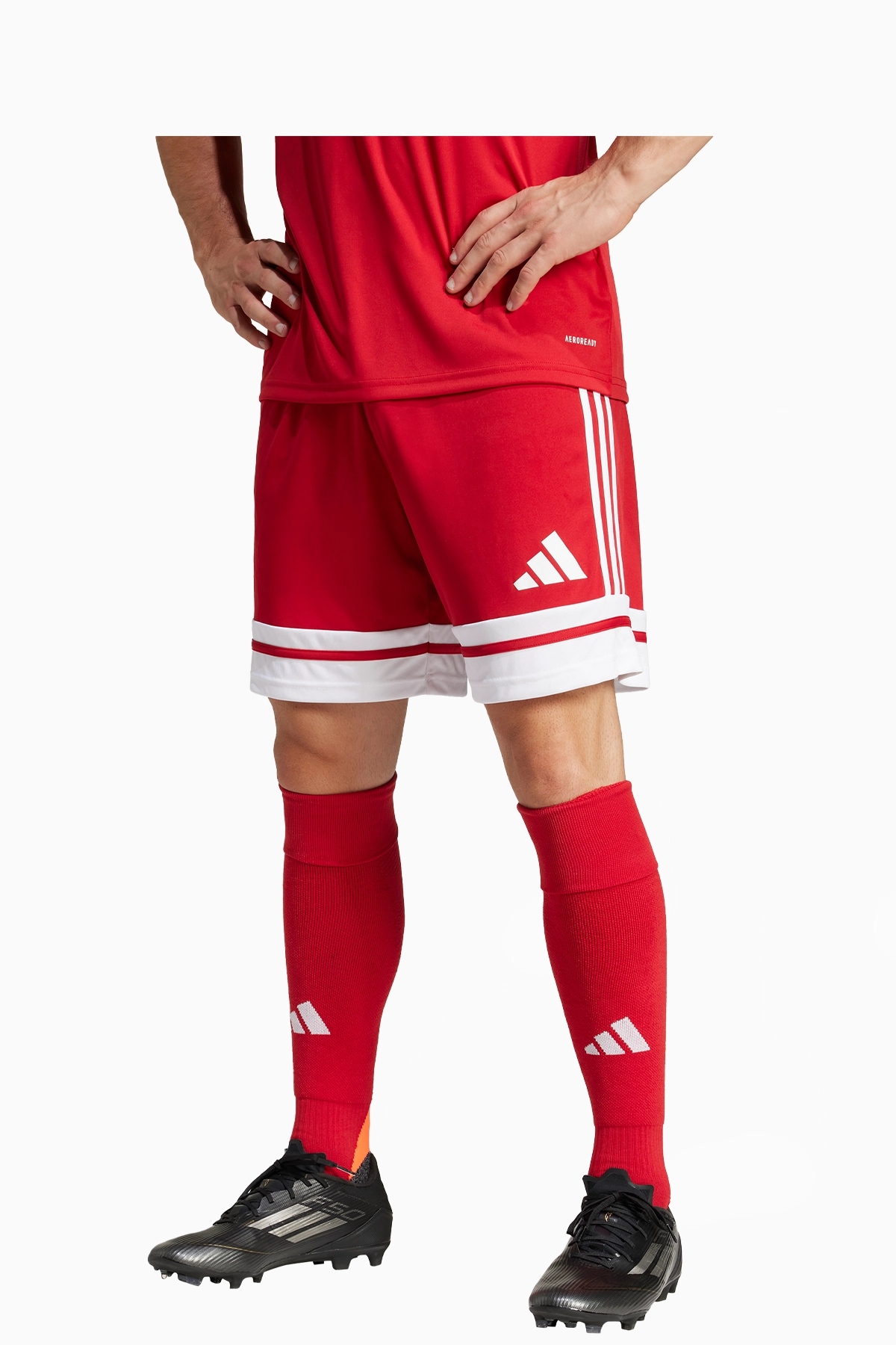 Spodenki adidas Squadra 25 - Czerwony