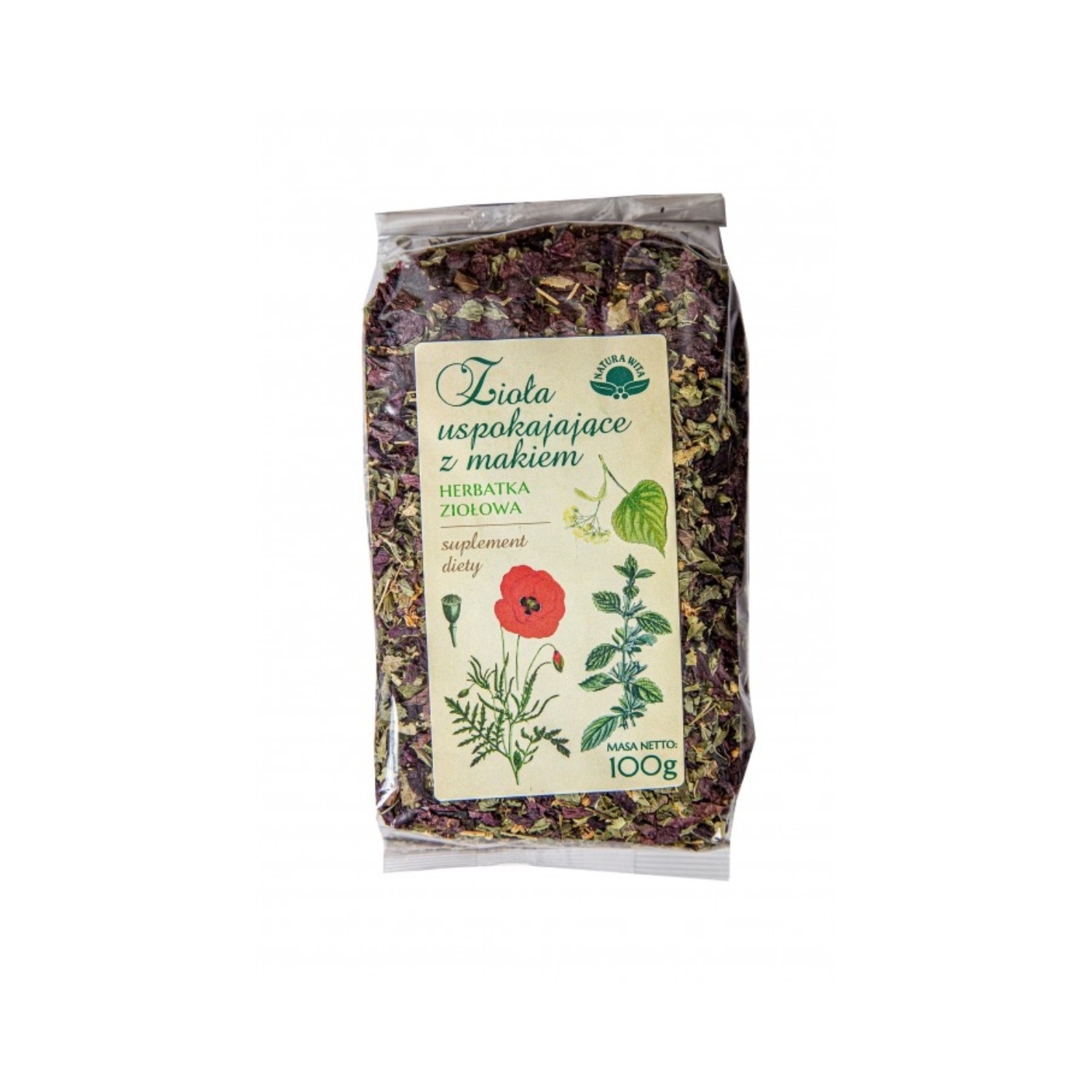 Natura wita - zioła wykrztuśne z makiem, 100 g