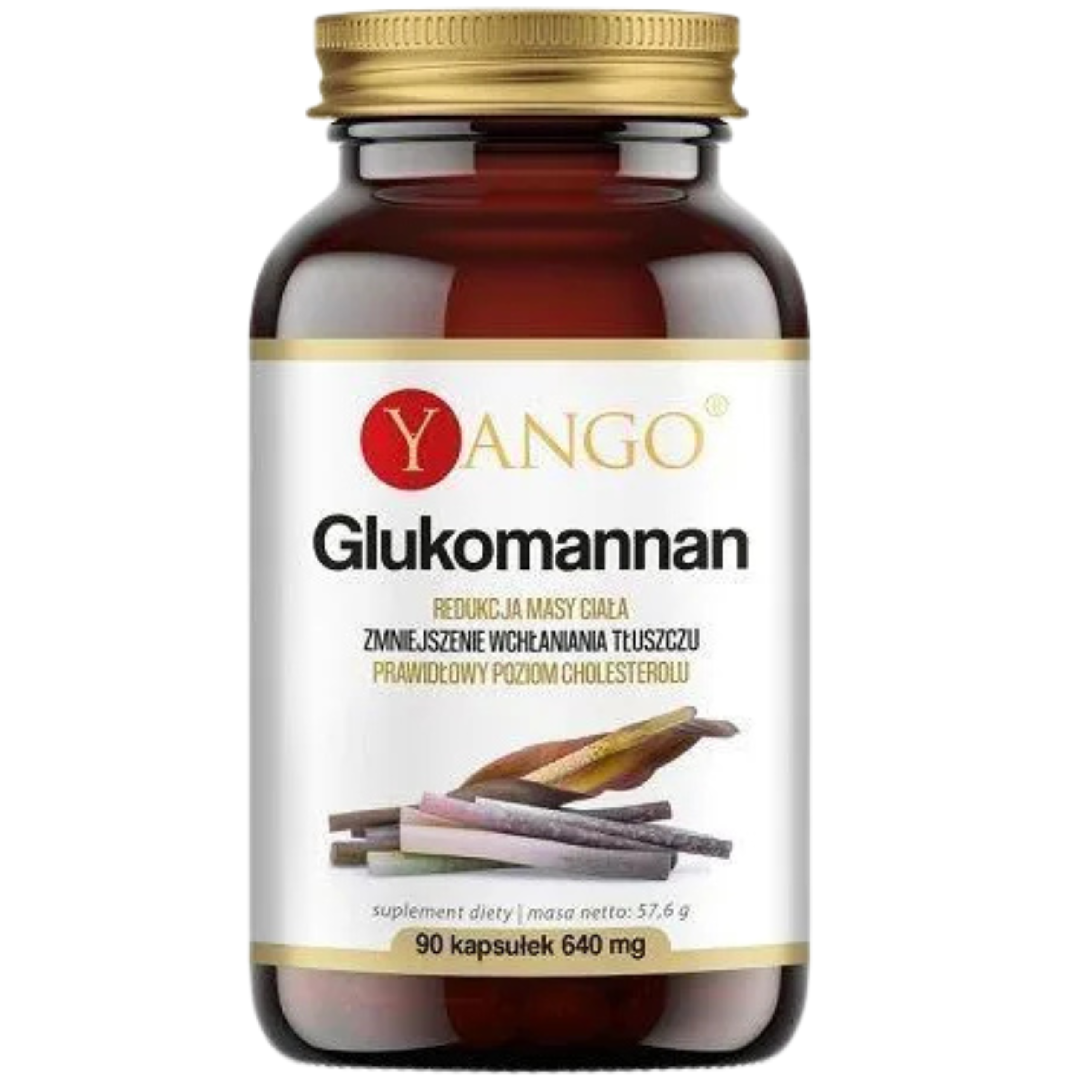 Yango glukomannan, 90 kapsułek