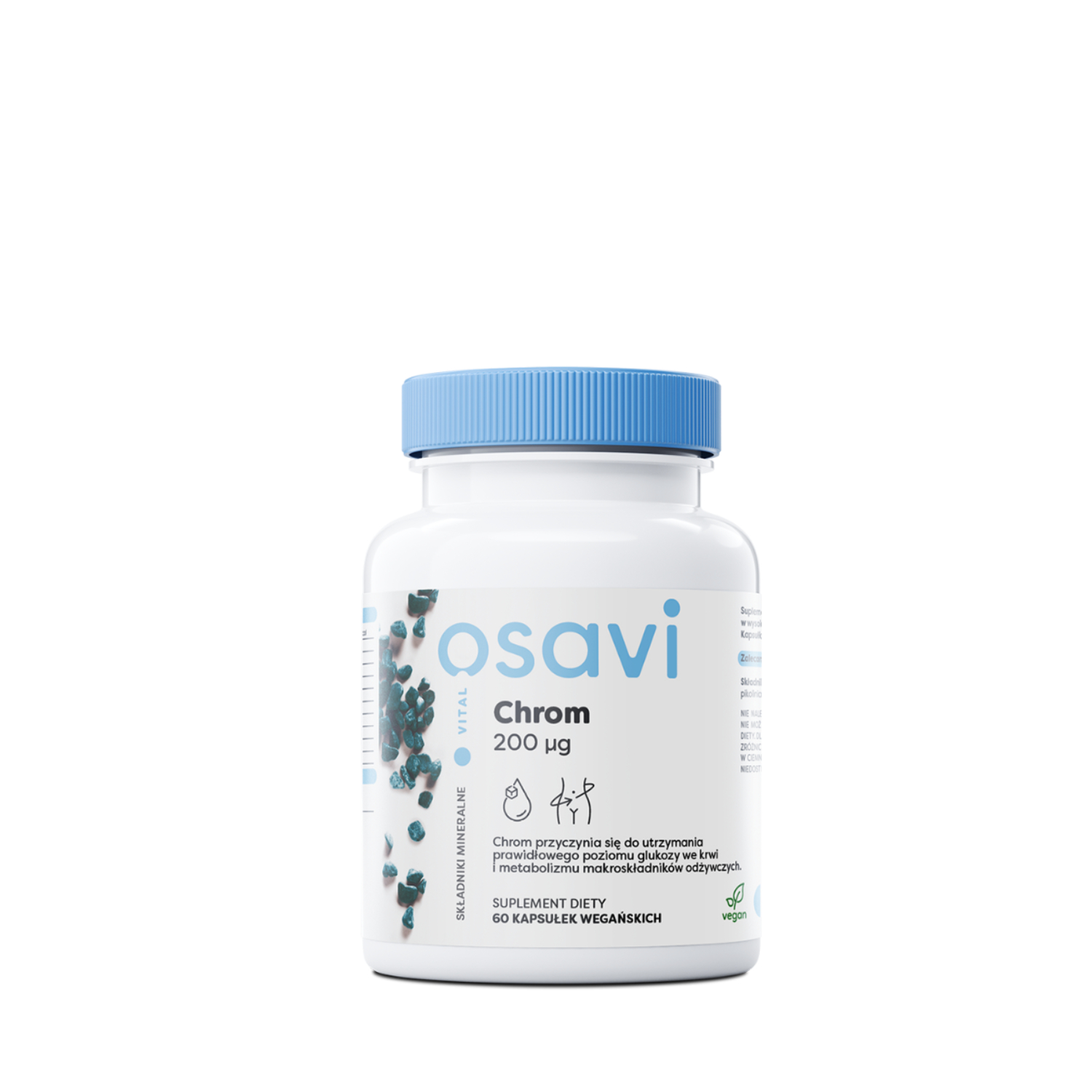 Osavi chrom 200 mg, 60 kapsułek (data ważności: 31.07.2026)