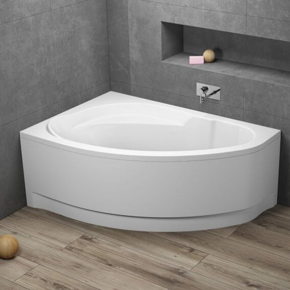 Polimat Marea wanna narożna 150x100 cm lewa biała 00295