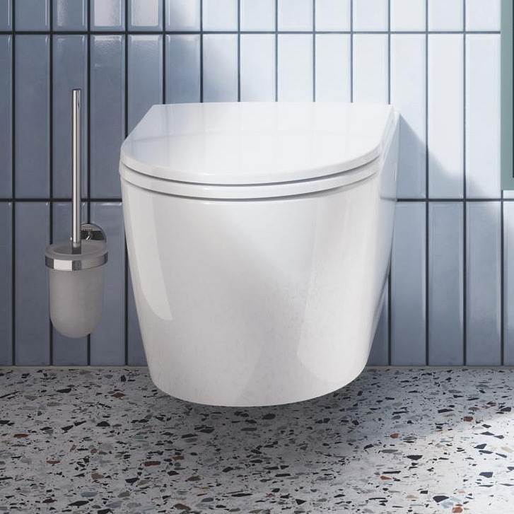 Grohe Start Round miska WC z deską wolnoopadającą wisząca bez kołnierza biały połysk 103848SH00 - Wysyłka w 24h