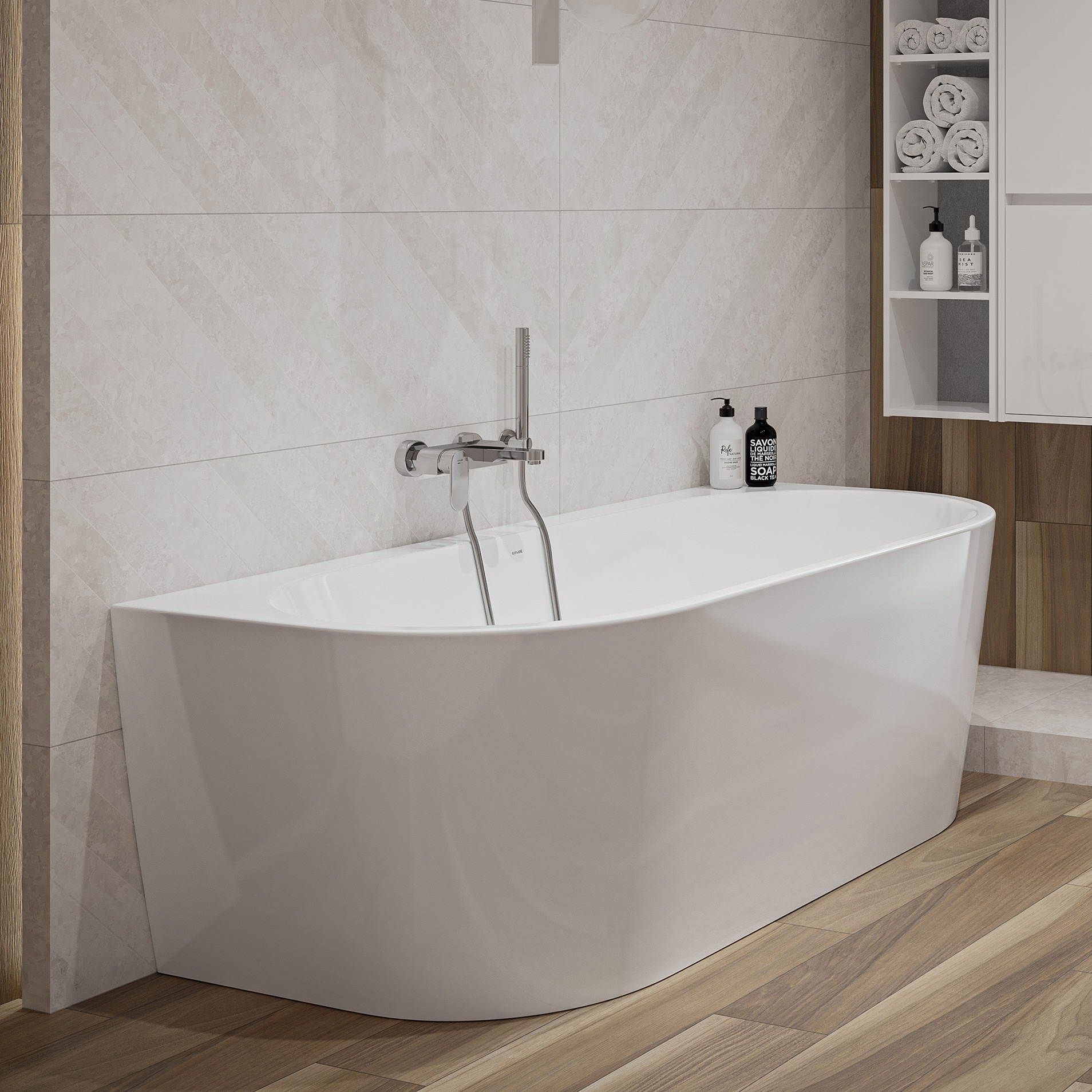 Cersanit Crea wanna wolnostojąca 160x80 cm owalna biała S931-036 - Wysyłka w 24h